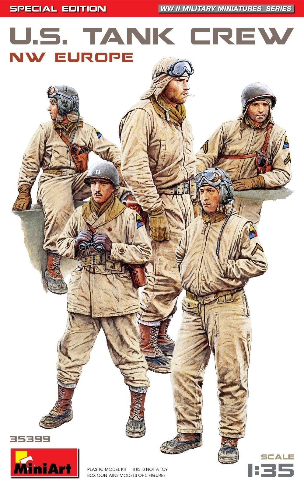 1/35   U.S. TANK CREW NW EUROPE