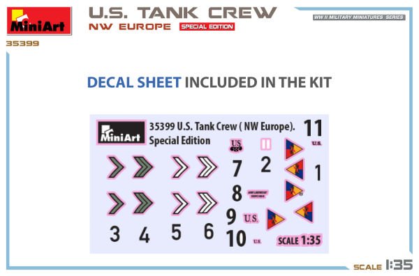 1/35   U.S. TANK CREW NW EUROPE