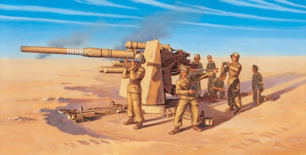 1/72 8.8 cm. FLAK 37 AA Gun - FAST ASSEMBLY