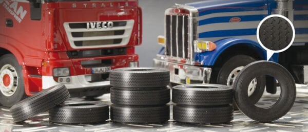 1/24 Truck Rubber Tyres