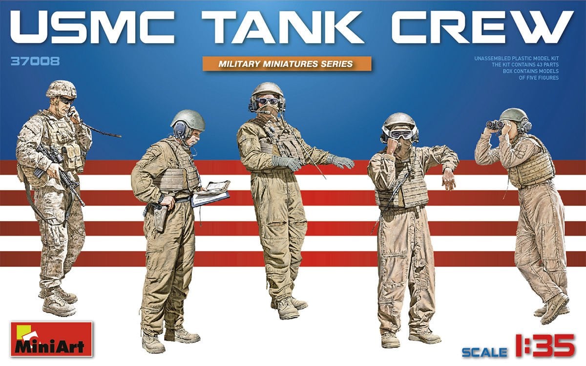 1/35 USMC TANK CREW