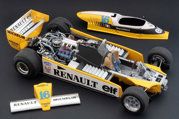 1/12 RENAULT RE 20 Turbo