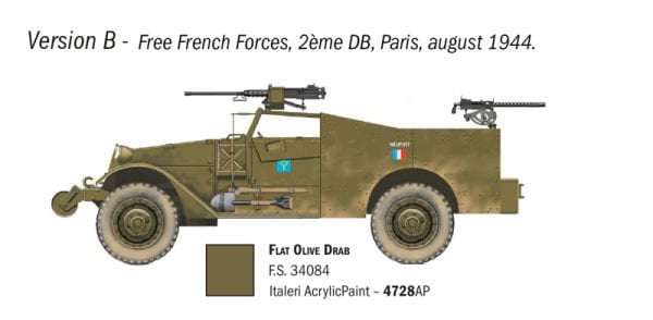 1/72 M3A1 Scout Car