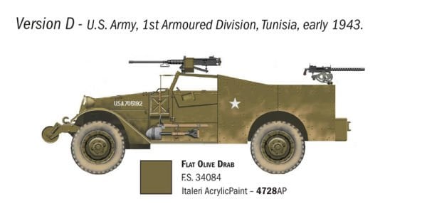 1/72 M3A1 Scout Car