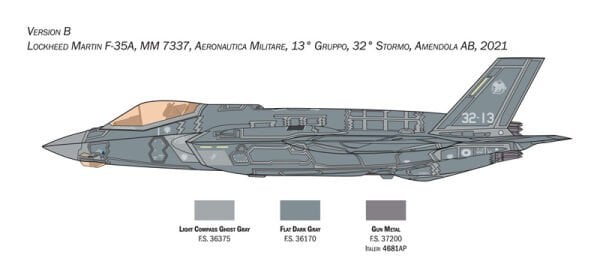1/72 F-35A LIGHTNING II CTOL version (Beast Mode)