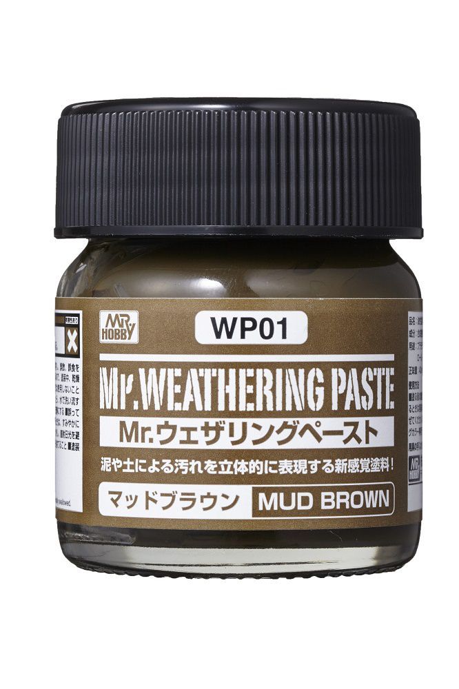 MR.WHETERING PASTE  WP01 MUD BROWN