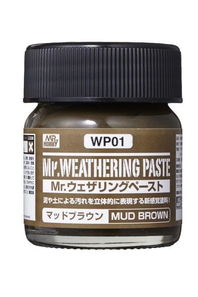 MR.WHETERING PASTE  WP01 MUD BROWN