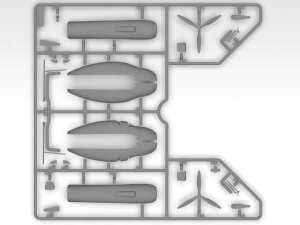 1/48  Gotha Go 244B-2 WWII German Transport Aircraft