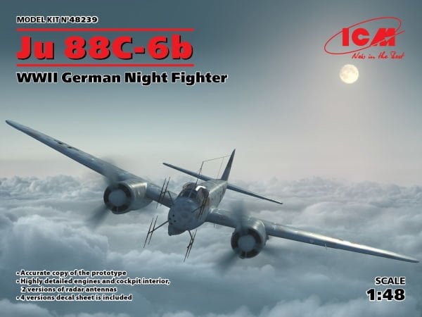 1/48 Ju 88С-6b WWII German Night Fighter