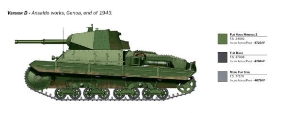 1/35  Carro Armato P40