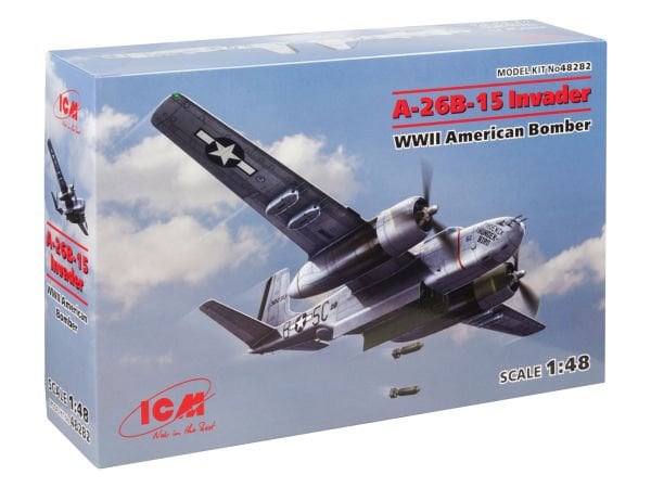 1/48 A-26B-15 Invader WWII American Bomber
