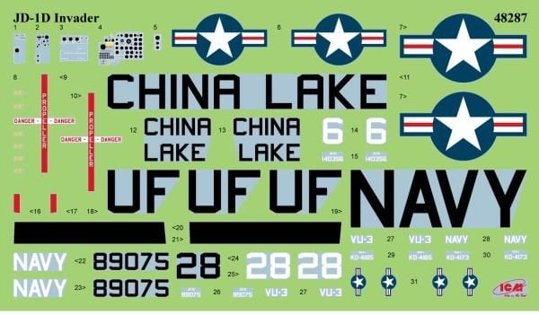 1/48 JD-1D Invader U.S. Navy utility aircraft