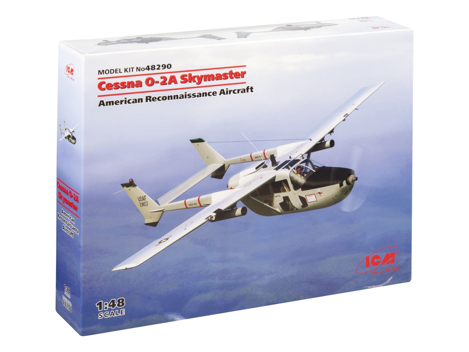 1/48 Cessna O-2A Skymaster American Reconnaissance Aircraft