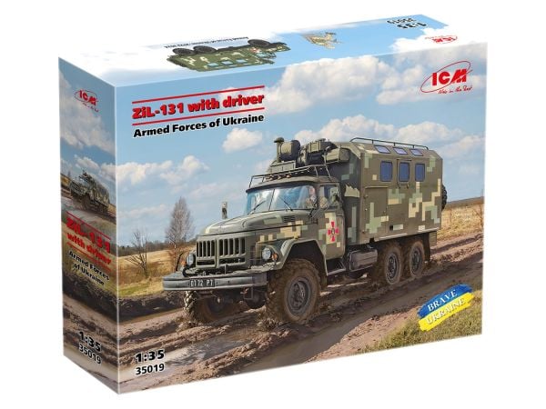 1/35 ZIL-131 with driver Armed Forces of Ukraine