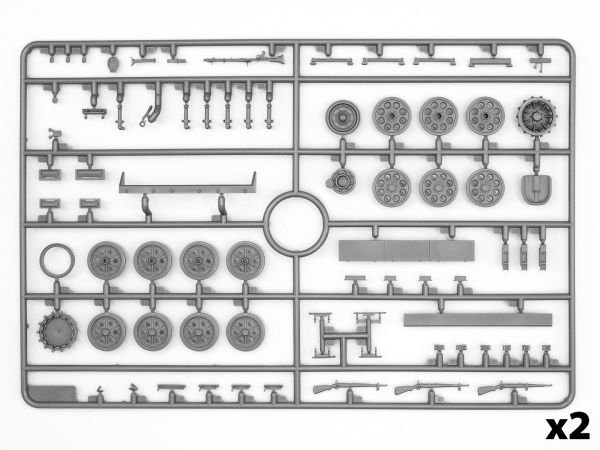 1/35 Sd.Kfz.251/1 Ausf.A WWII German Armoured Personnel Carrier