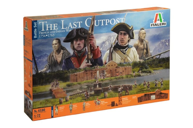 1/72  THE LAST OUTPOST 1754-1763 FRENCH AND INDIAN WAR - BATTLE SET