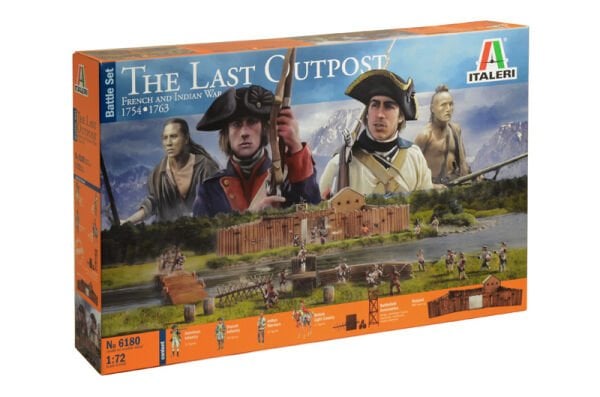 1/72  THE LAST OUTPOST 1754-1763 FRENCH AND INDIAN WAR - BATTLE SET