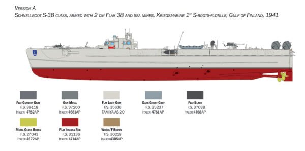 1/35  Schnellboot S-26/S-38