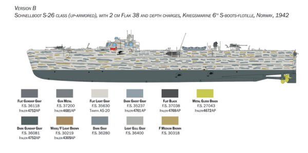 1/35  Schnellboot S-26/S-38