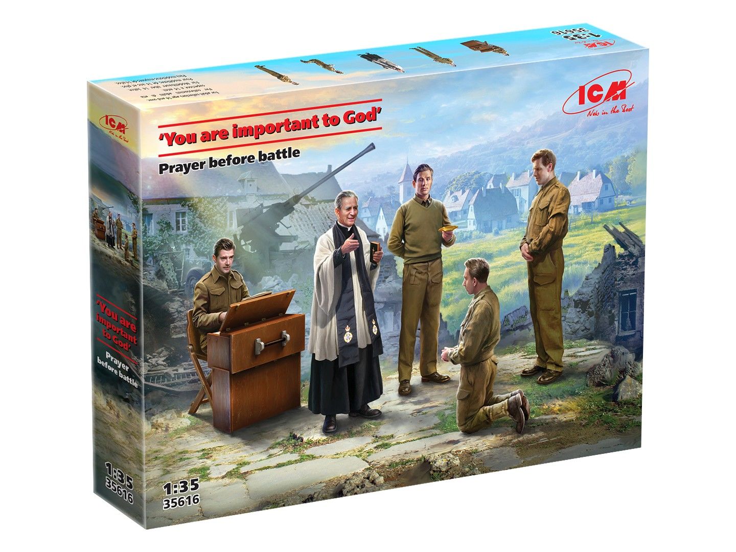 1/35 ‘You are important to God’ Prayer before battle