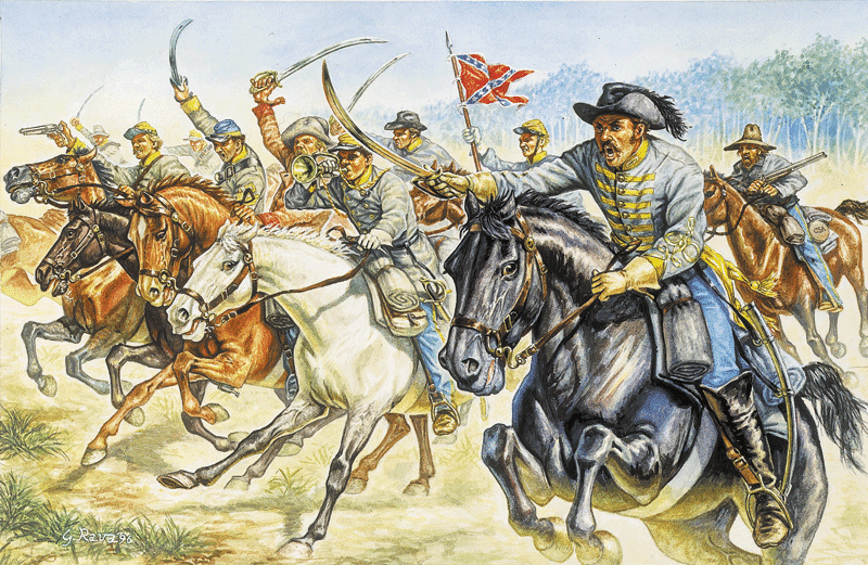 1/72  Confederate Cavalry
