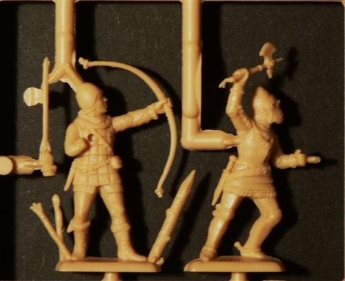 1/72  English Knights and Archers
