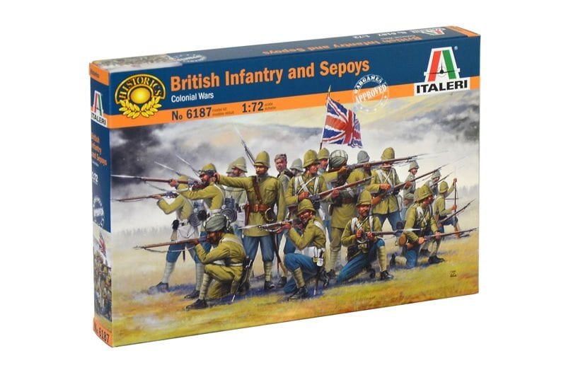 1/72   BRITISH INFANTRY AND SEPOYS
