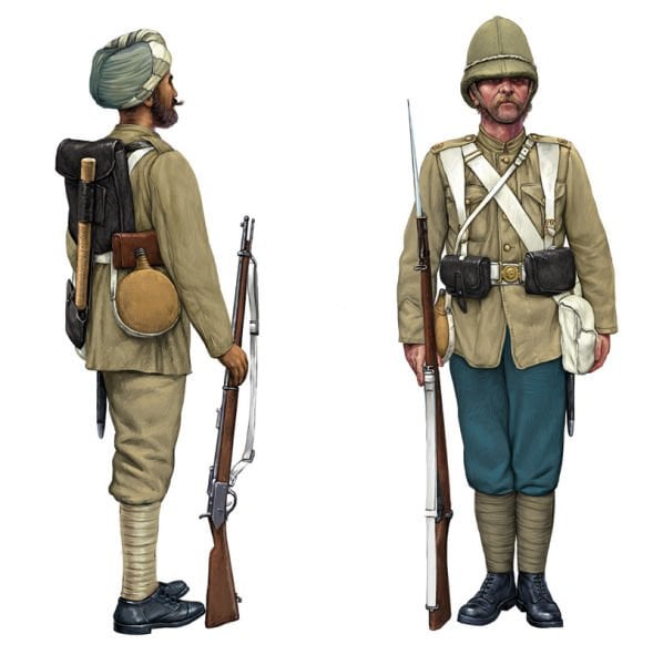 1/72   BRITISH INFANTRY AND SEPOYS