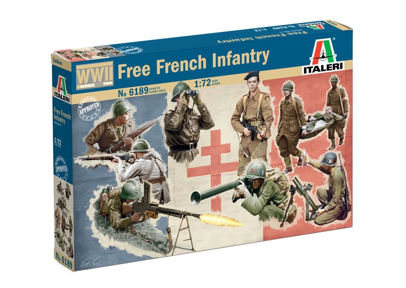 1/72  FREE FRENCH INFANTRY