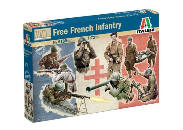 1/72  FREE FRENCH INFANTRY