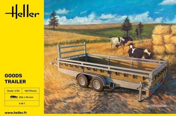 1/24 GOODS TRAILER (%100 YENİ KALIP)