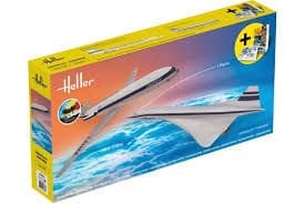 1/100 caravelle +concorde set
