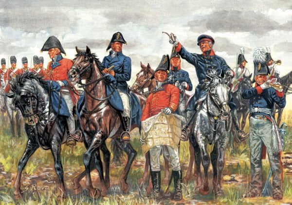 1/72 WATERLOO (200years) BRITISH & PRUSSIAN GEN.ST.