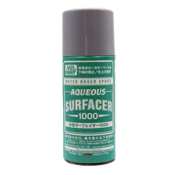MR.HOBBY 170 ML .AQUEOUS SURFACER 1000 GREY