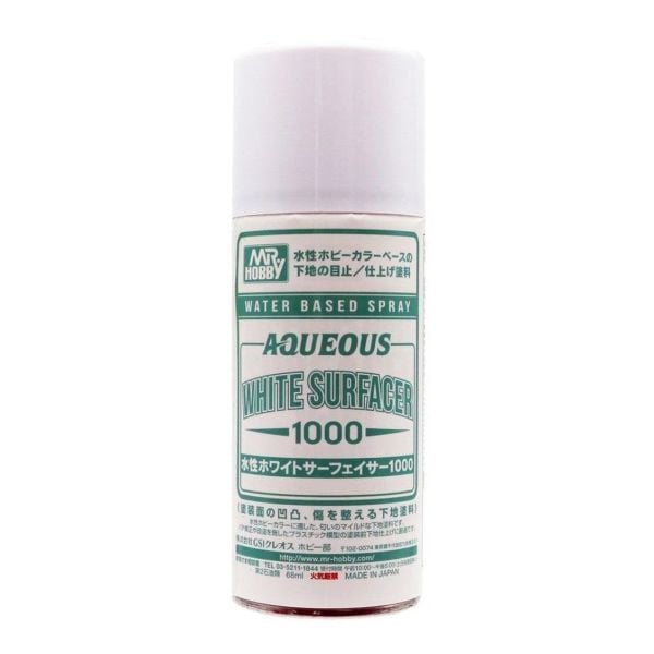 MR.HOBBY 170 ML .AQUEOUS SURFACER 1000 WHITE