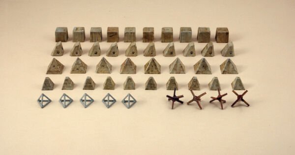 1/72 ANTITANK OBSTACLES