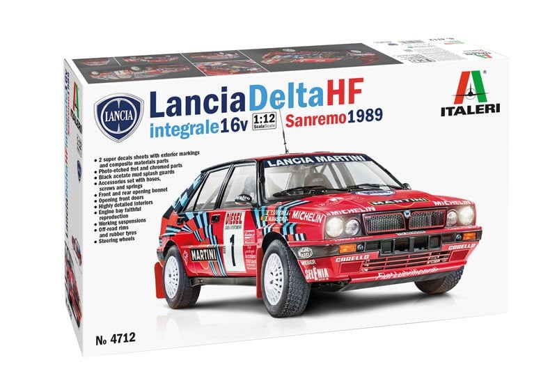 1/12   Lancia Delta HF Integrale Sanremo 1989