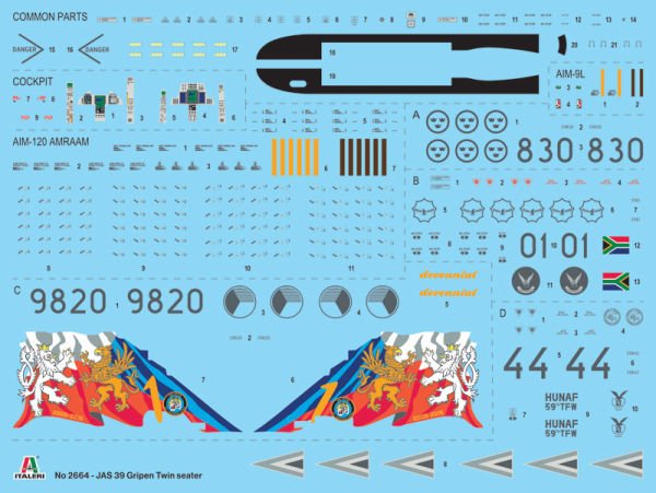 1/48 JAS-39D GRIPEN TWIN SEATER