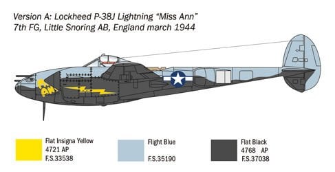 1/72 P-38J Lightning