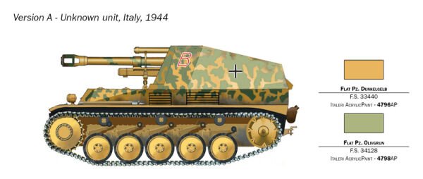 1/72 SD.KFZ.124 WESPE