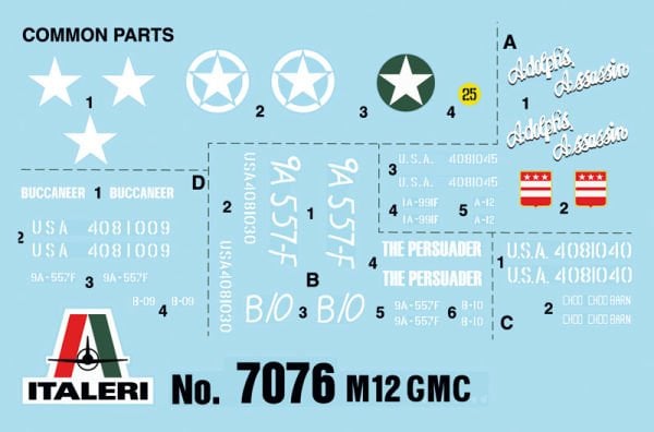 1/72 M12 Gun Motor Carriage
