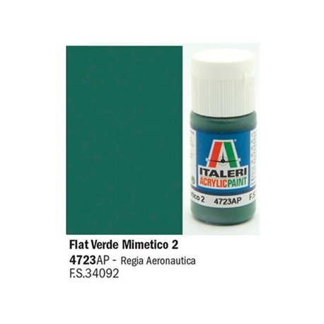 4723 ap flat Verde Mimetico 2 fs. 34092 20ml.