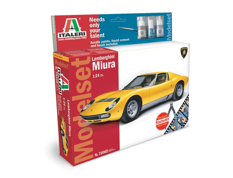 1/24 LAMBORGHINI MIURA - MODEL SET - STARTER KIT