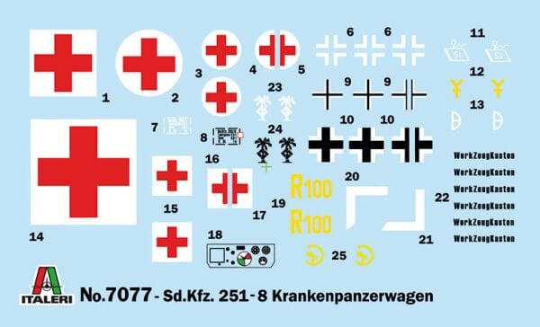 1/72 Sd.Kfz. 251/8 AMBULANCE