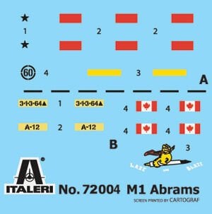 1/72 M1 Abrams - Complete Set For Modeling - Starter kit