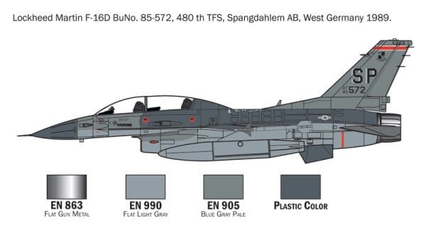 1/72    F-16 C/D Night Falcon - Complete Set For Modeling - Starter kit