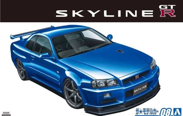 1/24 Nissan BNR34 Skyline GT-R V-specⅡ '02