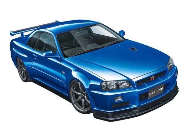 1/24 Nissan BNR34 Skyline GT-R V-specⅡ '02