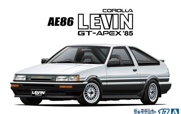1/24 Toyota AE86 COROLLA LEVIN GT-APEX '85
