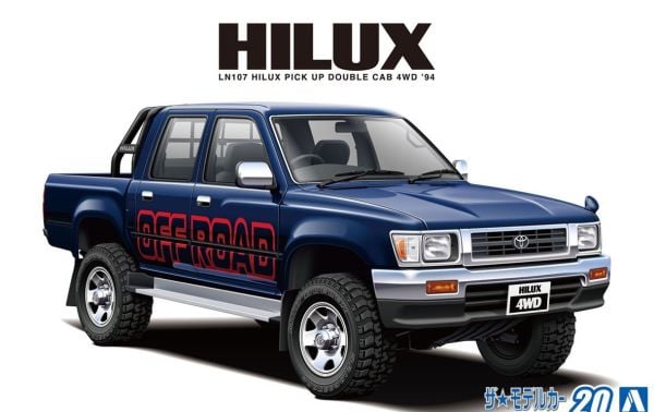 1/24 Toyota LN107 HILUX PICK UP DOUBLE CAB 4WD '94